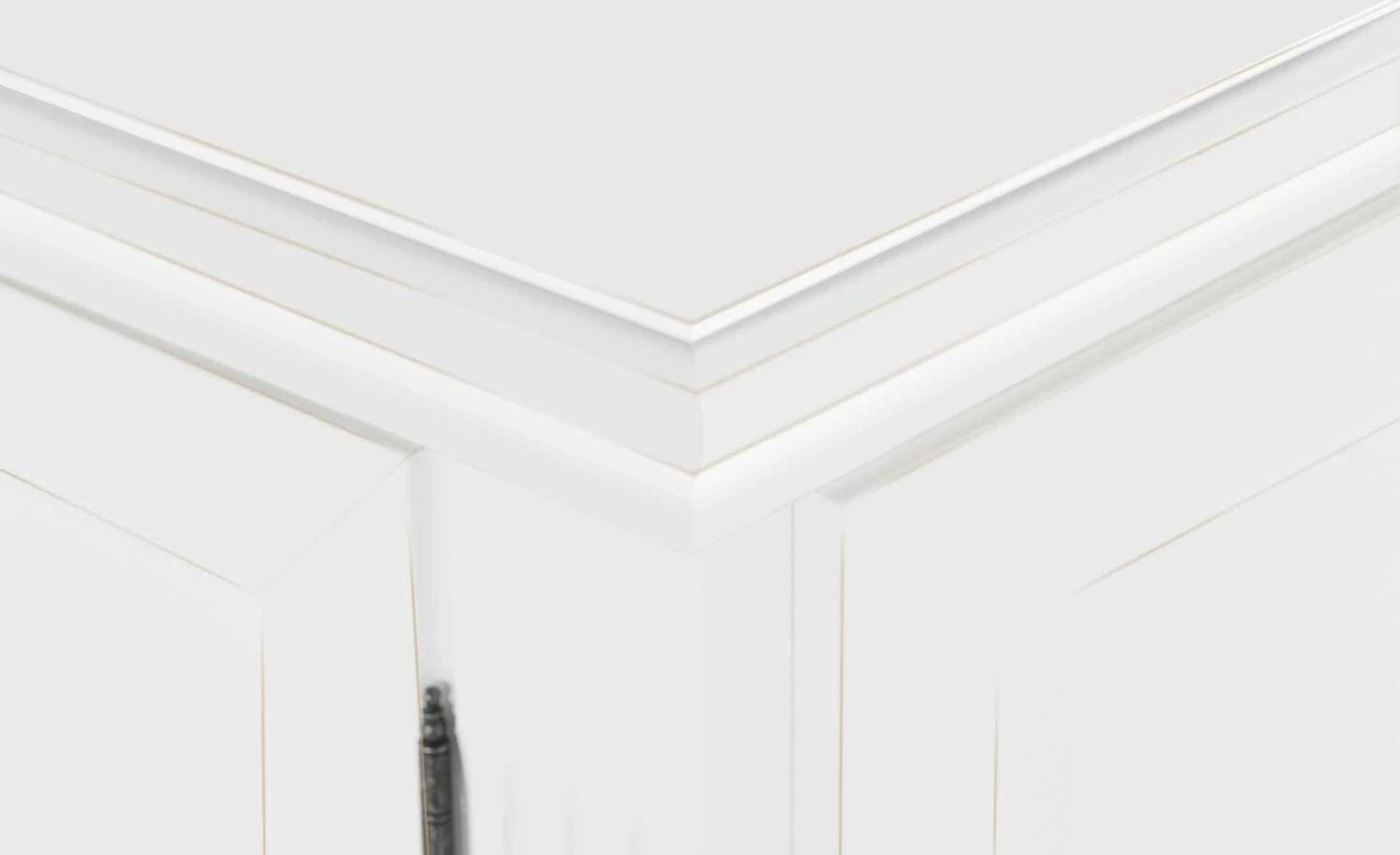 maison bleue Highboard Petit Chalet | Vintage Weiß mit Glasboden 18 maison bleue Highboard Petit Chalet | Vintage Weiß mit Glasboden – Bild 18