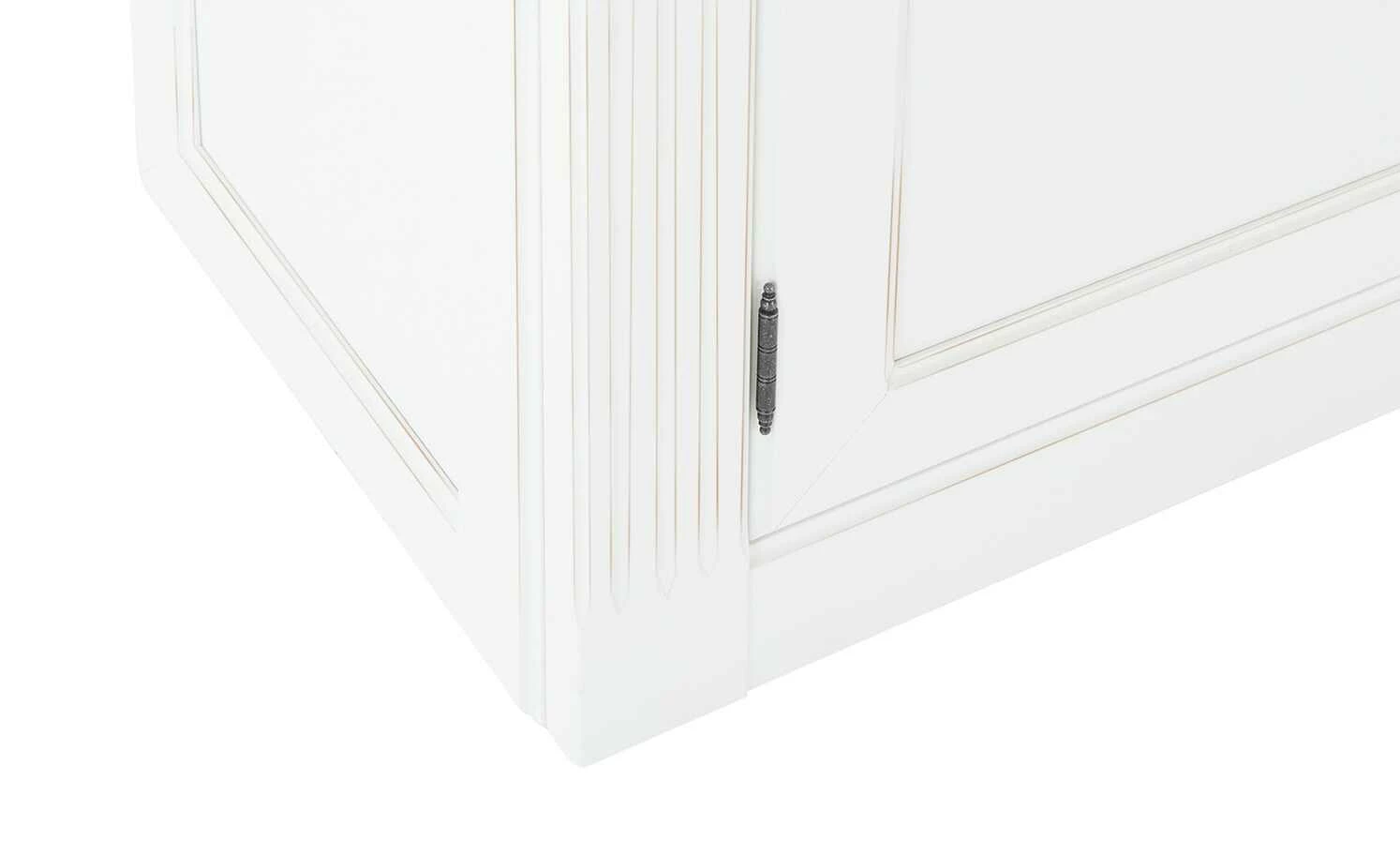 maison bleue Highboard Petit Chalet | Vintage Weiß mit Glasboden 9 maison bleue Highboard Petit Chalet | Vintage Weiß mit Glasboden – Bild 9