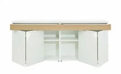now! by hülsta Sideboard now! touch | Reinweiß / Samteiche Natur (Nachbildung) -Kommode & Sideboards Verkäufe 13232762 4 202203222233
