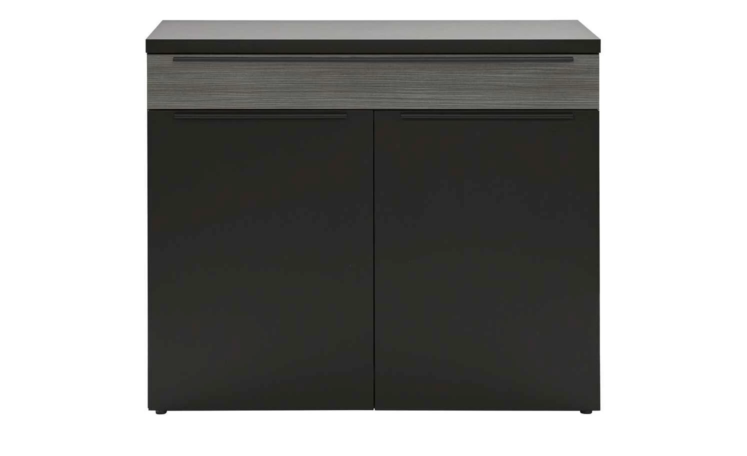 now! by hülsta Sideboard now! touch | Schwarz / Samteiche Grau (Nachbildung) rechts 5 now! by hülsta Sideboard now! touch | Schwarz / Samteiche Grau (Nachbildung) rechts – Bild 5