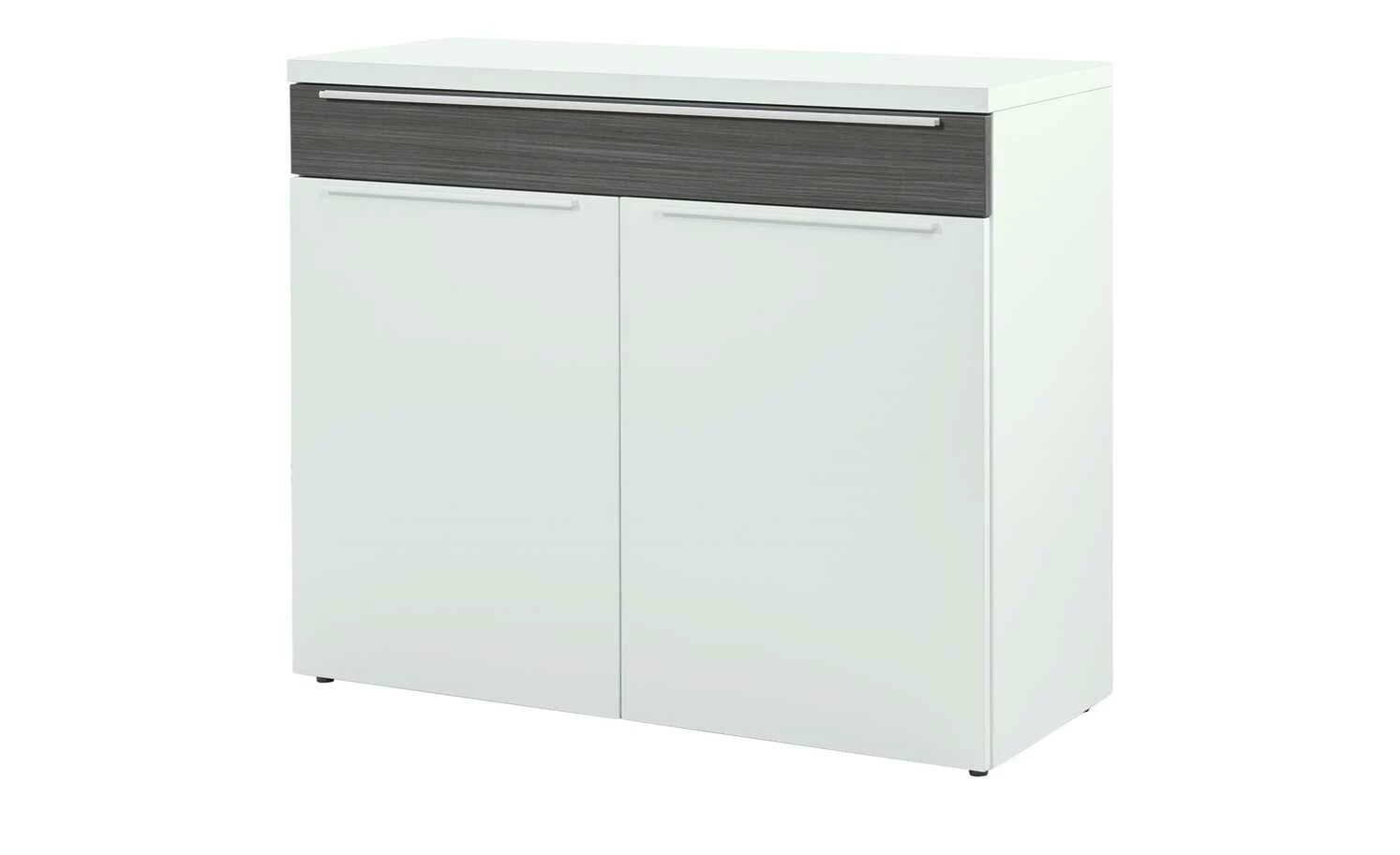 now! by hülsta Sideboard now! touch | Reinweiß / Samteiche Grau (Nachbildung) rechts 1 now! by hülsta Sideboard now! touch | Reinweiß / Samteiche Grau (Nachbildung) rechts