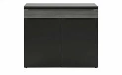 now! by hülsta Sideboard now! touch | Schwarz / Samteiche Grau (Nachbildung) links -Kommode & Sideboards Verkäufe 13232771 4 202203222233