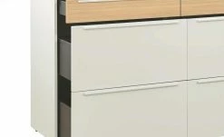 now! by hülsta Sideboard now! touch | Reinweiß / Samteiche Natur (Nachbildung) 141|cm -Kommode & Sideboards Verkäufe 13232787 4 202203222233