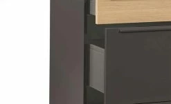 now! by hülsta Sideboard now! touch | Schwarz / Samteiche Natur (Nachbildung) 71|cm -Kommode & Sideboards Verkäufe 13232798 4 202203222233