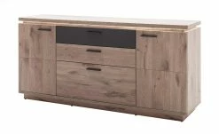 uno Sideboard Kataros | mit Absetzung in Anthrazit -Kommode & Sideboards Verkäufe 13233131 4 202207151248