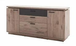 uno Sideboard Kataros | mit Absetzung in Anthrazit -Kommode & Sideboards Verkäufe 13233131 5 202207151248