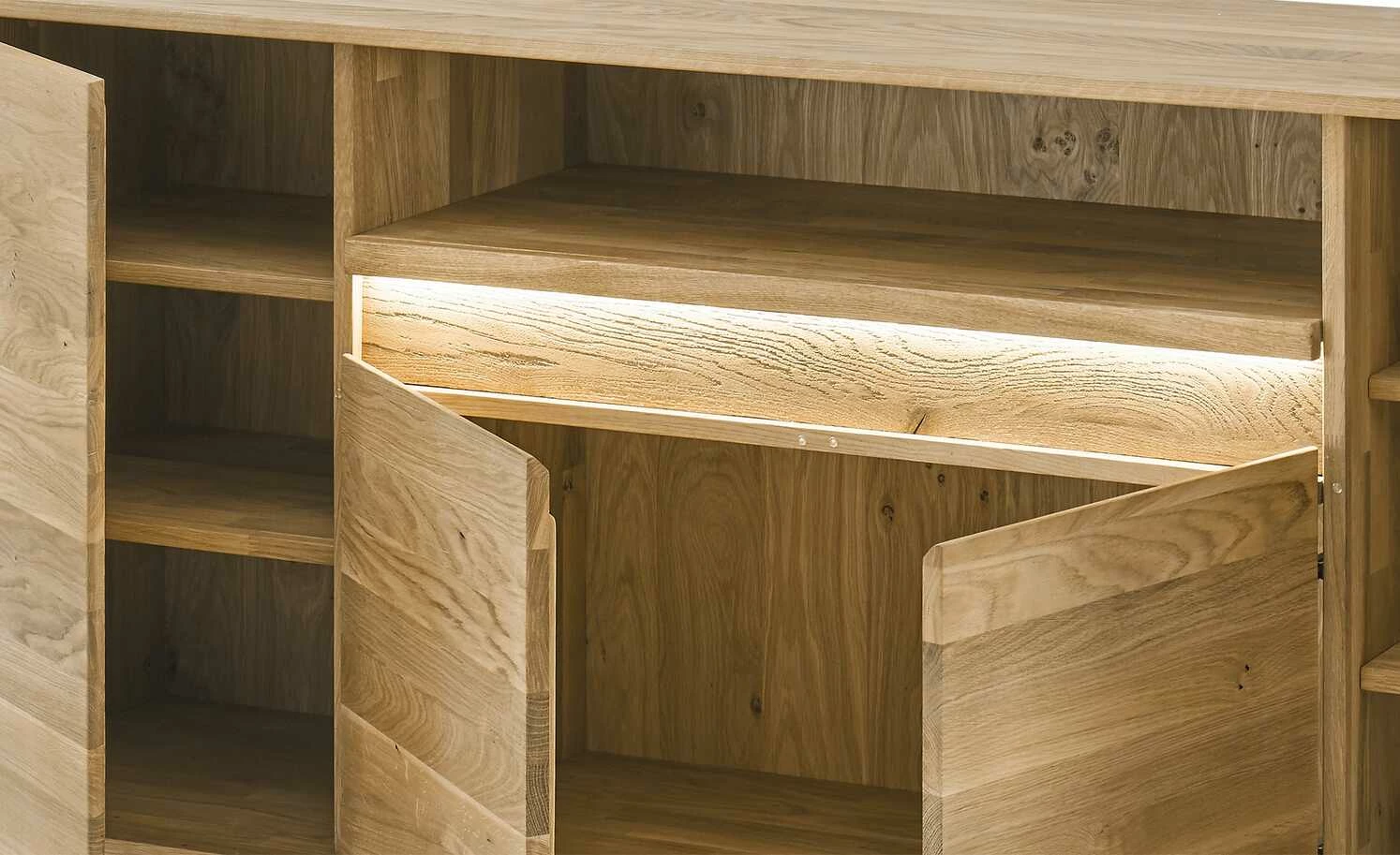 Westerburg Sideboard massiv Texas | Wildeiche Bianco 3 Westerburg Sideboard massiv Texas | Wildeiche Bianco – Bild 3