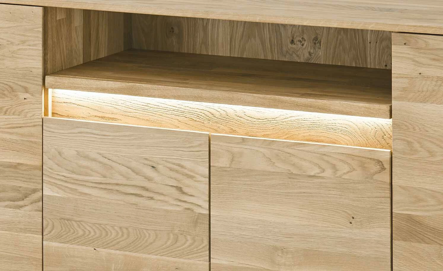 Westerburg Sideboard massiv Texas | Wildeiche Bianco 4 Westerburg Sideboard massiv Texas | Wildeiche Bianco – Bild 4