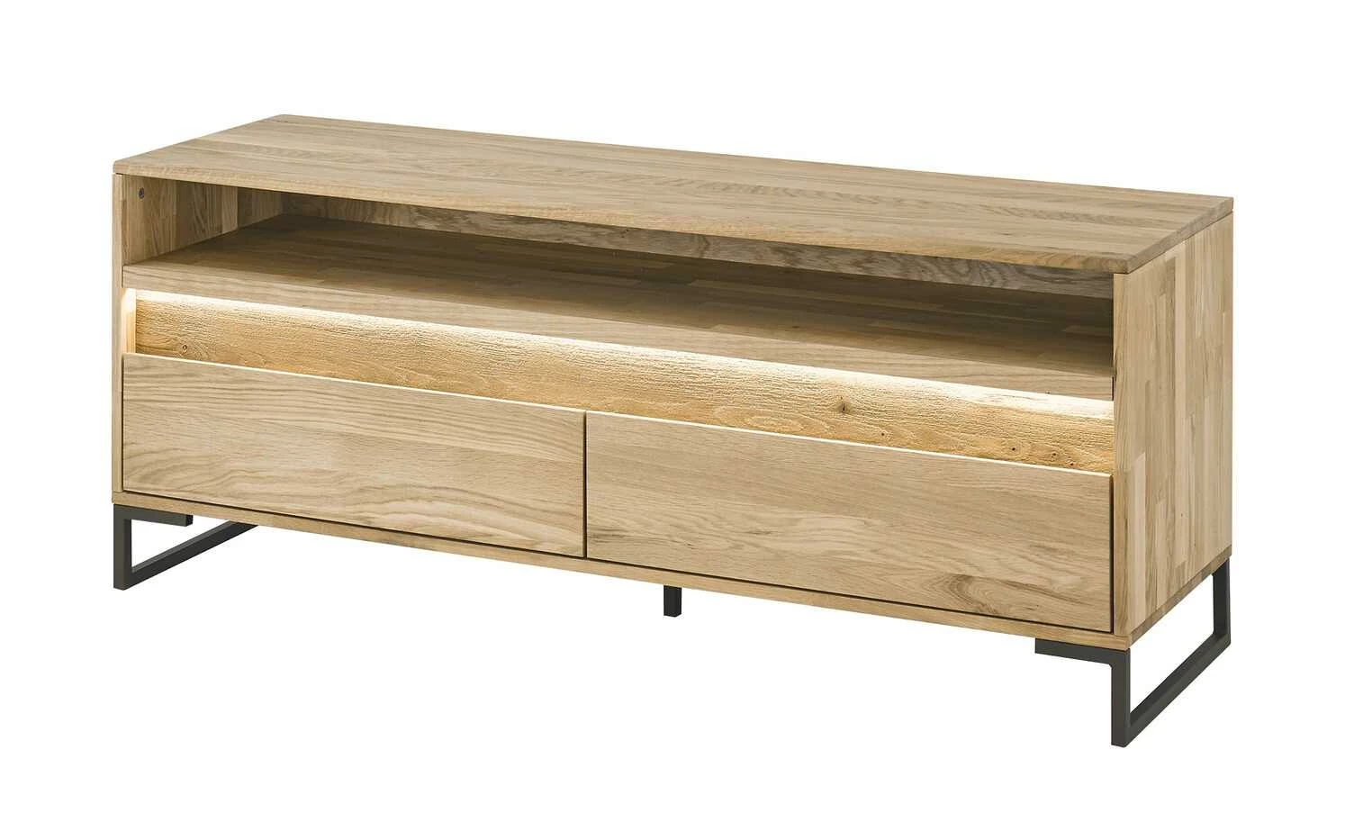 Westerburg Lowboard massiv Texas | Wildeiche Bianco 1 Westerburg Lowboard massiv Texas | Wildeiche Bianco