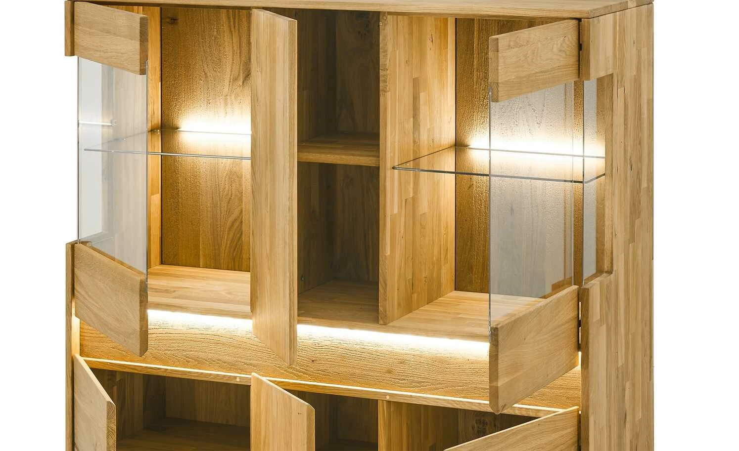 Westerburg Highboard massiv Texas | Wildeiche 4 Westerburg Highboard massiv Texas | Wildeiche – Bild 4