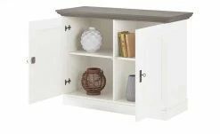 maison bleue Sideboard Florian | Weiß / Grau -Kommode & Sideboards Verkäufe 13300223 3 202108130002