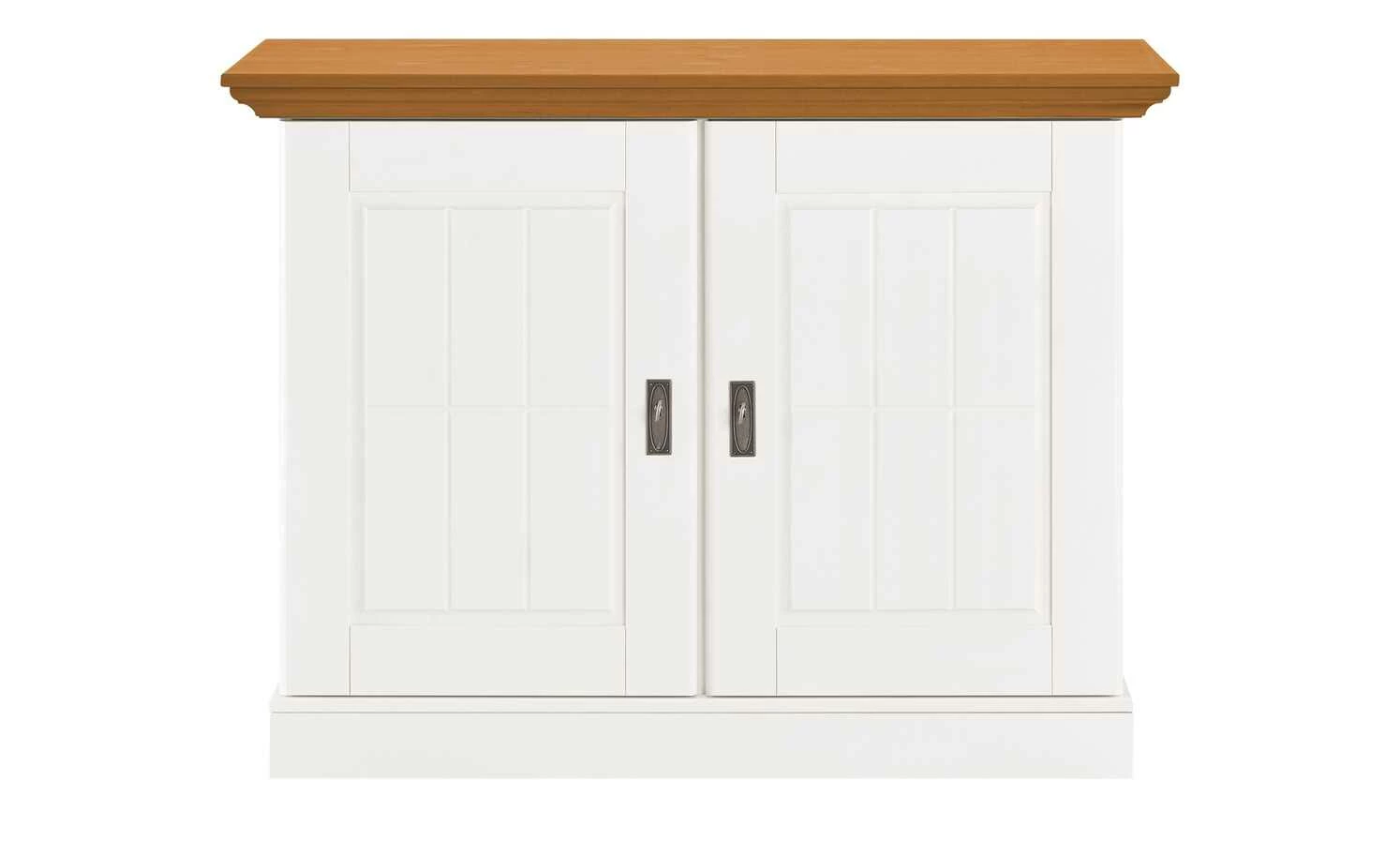 maison bleue Sideboard Florian | Weiß / bernsteinfarben 4 maison bleue Sideboard Florian | Weiß / bernsteinfarben – Bild 4