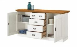 maison bleue Sideboard Florian | Weiß / bernsteinfarben -Kommode & Sideboards Verkäufe 13318899 9 202108130002