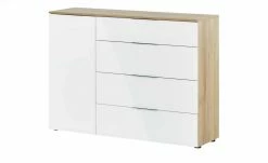 Kommode Vitreo | Eiche Riviera (Nachbildung) / Weiß -Kommode & Sideboards Verkäufe 13340359 8 201901221136