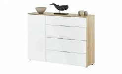 Kommode Vitreo | Eiche Riviera (Nachbildung) / Weiß -Kommode & Sideboards Verkäufe 13340359 9 201901221136