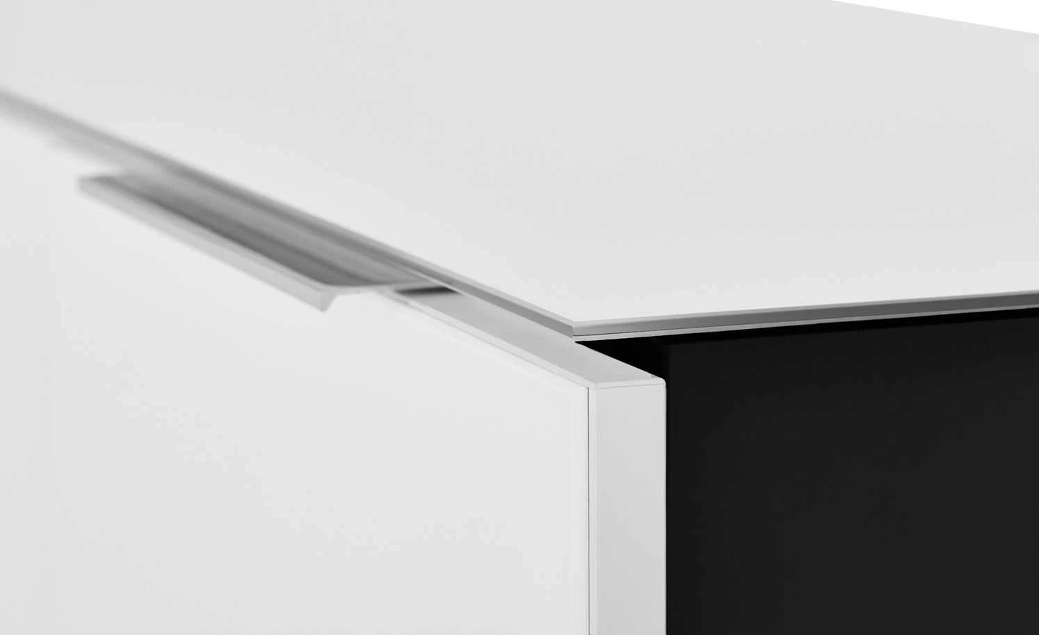 Kommode Vitreo | Anthrazit / Weiß 3 Kommode Vitreo | Anthrazit / Weiß – Bild 3