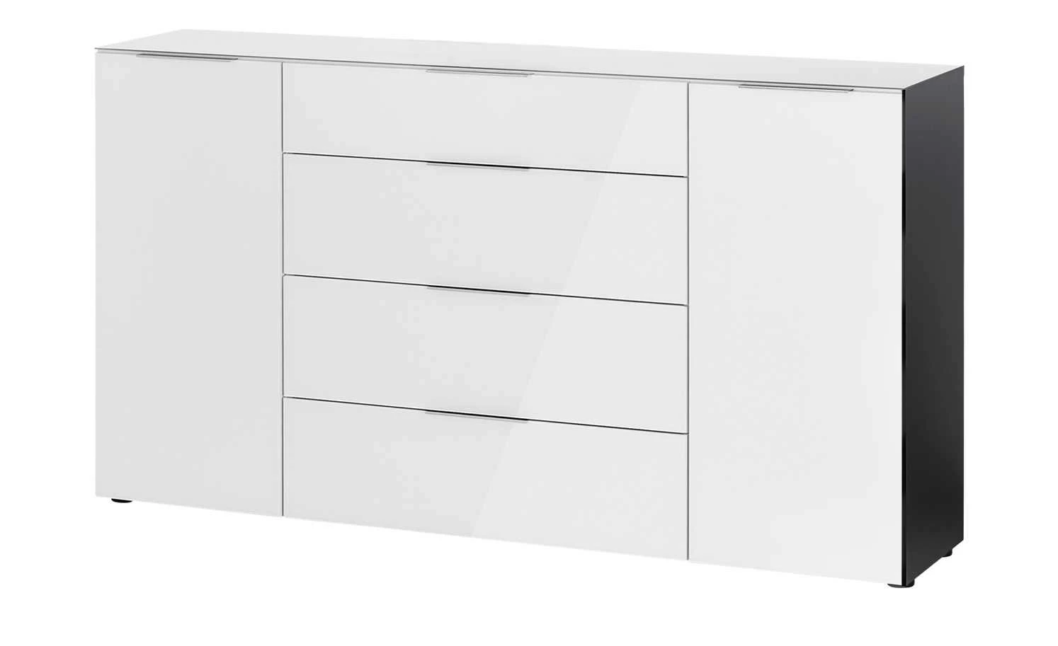 Kommode Vitreo | Anthrazit / Weiß 1 Kommode Vitreo | Anthrazit / Weiß