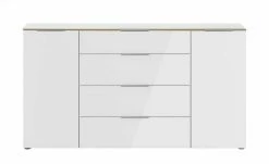 Kommode Vitreo | Eiche Riviera (Nachbildung) / Weiß 11 Kommode Vitreo | Eiche Riviera (Nachbildung) / Weiß -Kommode & Sideboards Verkäufe 13340419 6 202003062237