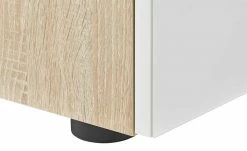 Kommode Vitreo | Eiche Sägerau (Nachbildung) / Weiß -Kommode & Sideboards Verkäufe 13340427 3 201901221137