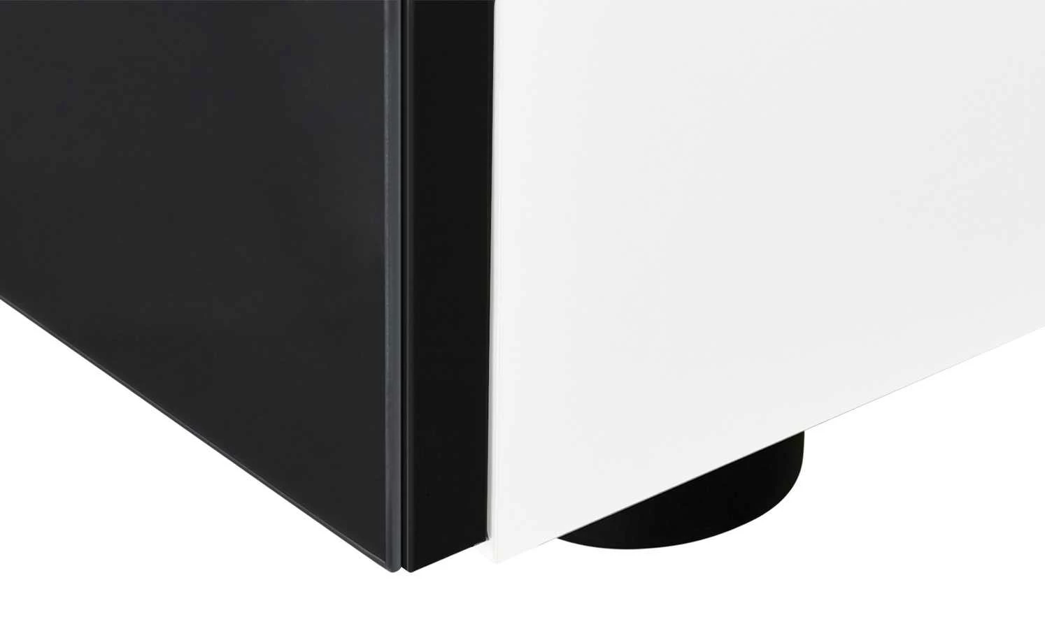 Kommode Vitreo | Weiß / Anthrazit 3 Kommode Vitreo | Weiß / Anthrazit – Bild 3