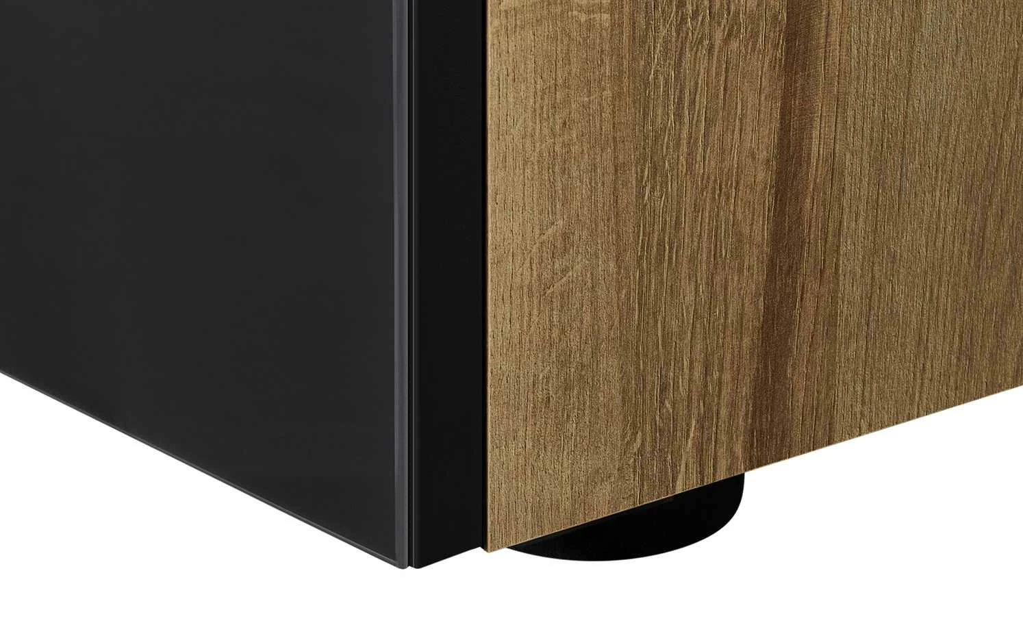 Kommode Vitreo | Eiche Riviera (Nachbildung) / Anthrazit 2 Kommode Vitreo | Eiche Riviera (Nachbildung) / Anthrazit – Bild 2