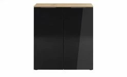 Kommode Vitreo | Eiche Sägerau (Nachbildung) / Anthrazit glänzend -Kommode & Sideboards Verkäufe 13340433 4 201901221137