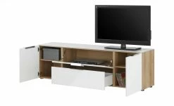 Lowboard Vitreo | Weiß / Riviera Eiche (Nachbildung) 180,4|cm -Kommode & Sideboards Verkäufe 13340441 4 201811271610