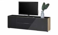 Lowboard Vitreo | Anthrazit / Eiche Sägerau (Nachbildung) 180,4|cm -Kommode & Sideboards Verkäufe 13340446 6 201811271610