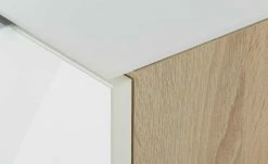 Lowboard Vitreo | Weiß / Eiche Sägerau (Nachbildung) 180,4|cm -Kommode & Sideboards Verkäufe 13340447 3 201811271610