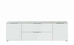 Lowboard Vitreo | Weiß / Eiche Sägerau (Nachbildung) 180,4|cm -Kommode & Sideboards Verkäufe 13340447 7 201811271610