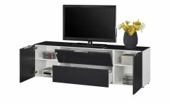 Lowboard Vitreo | Anthrazit / Weiß 180,4|cm -Kommode & Sideboards Verkäufe 13340448 9 201811271611