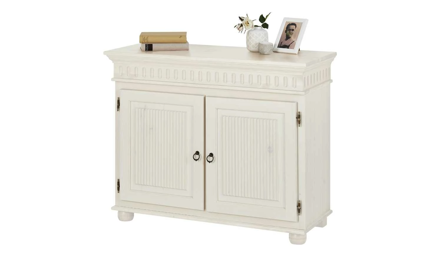 Kommode Bornholm | Kiefer Weiß 2 Türen 3 Kommode Bornholm | Kiefer Weiß 2 Türen – Bild 3