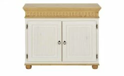 Kommode Bornholm | Kiefer Weiß / Kiefer antikfarben 2 Türen -Kommode & Sideboards Verkäufe 13341071 9 201905232034