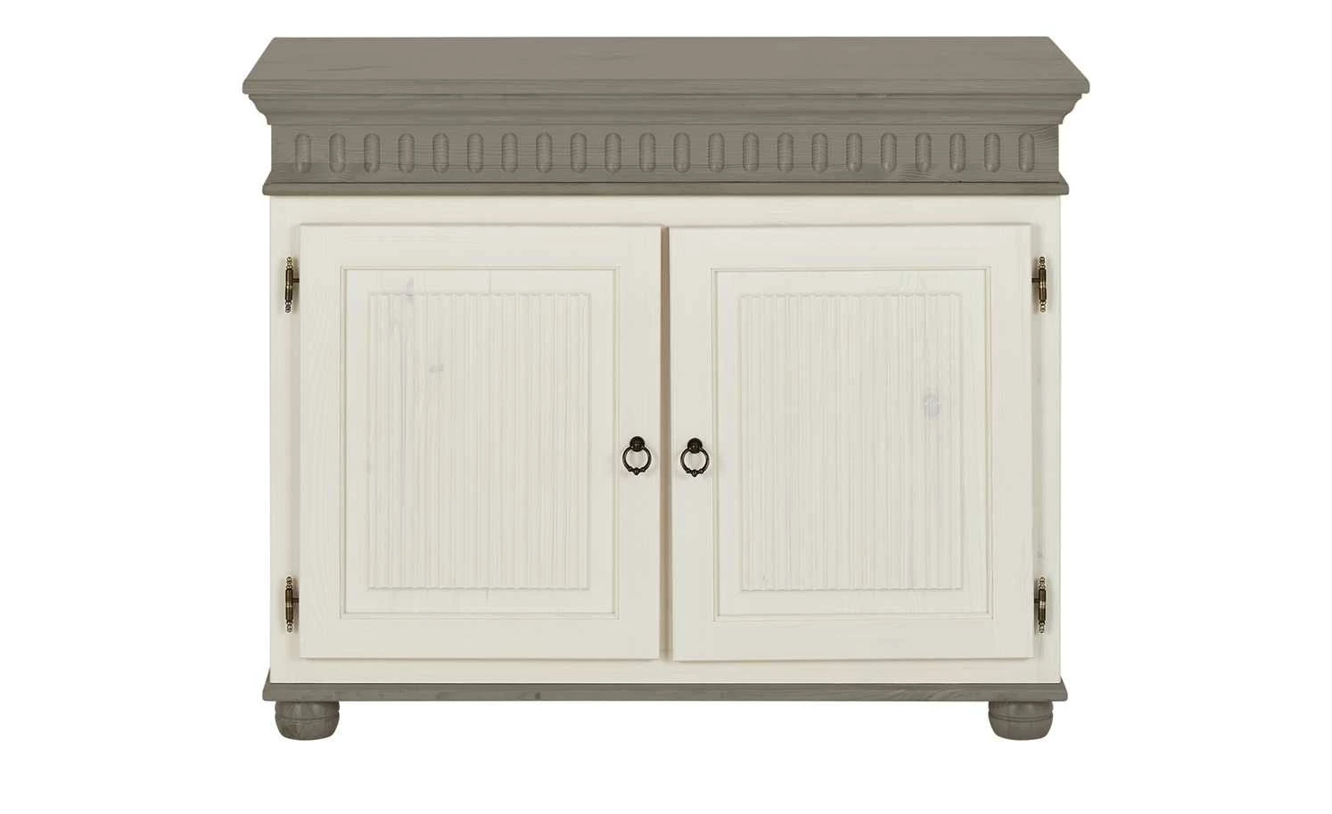 Kommode Bornholm | Kiefer Weiß / Kiefer lavafarben 2 Türen 10 Kommode Bornholm | Kiefer Weiß / Kiefer lavafarben 2 Türen – Bild 10