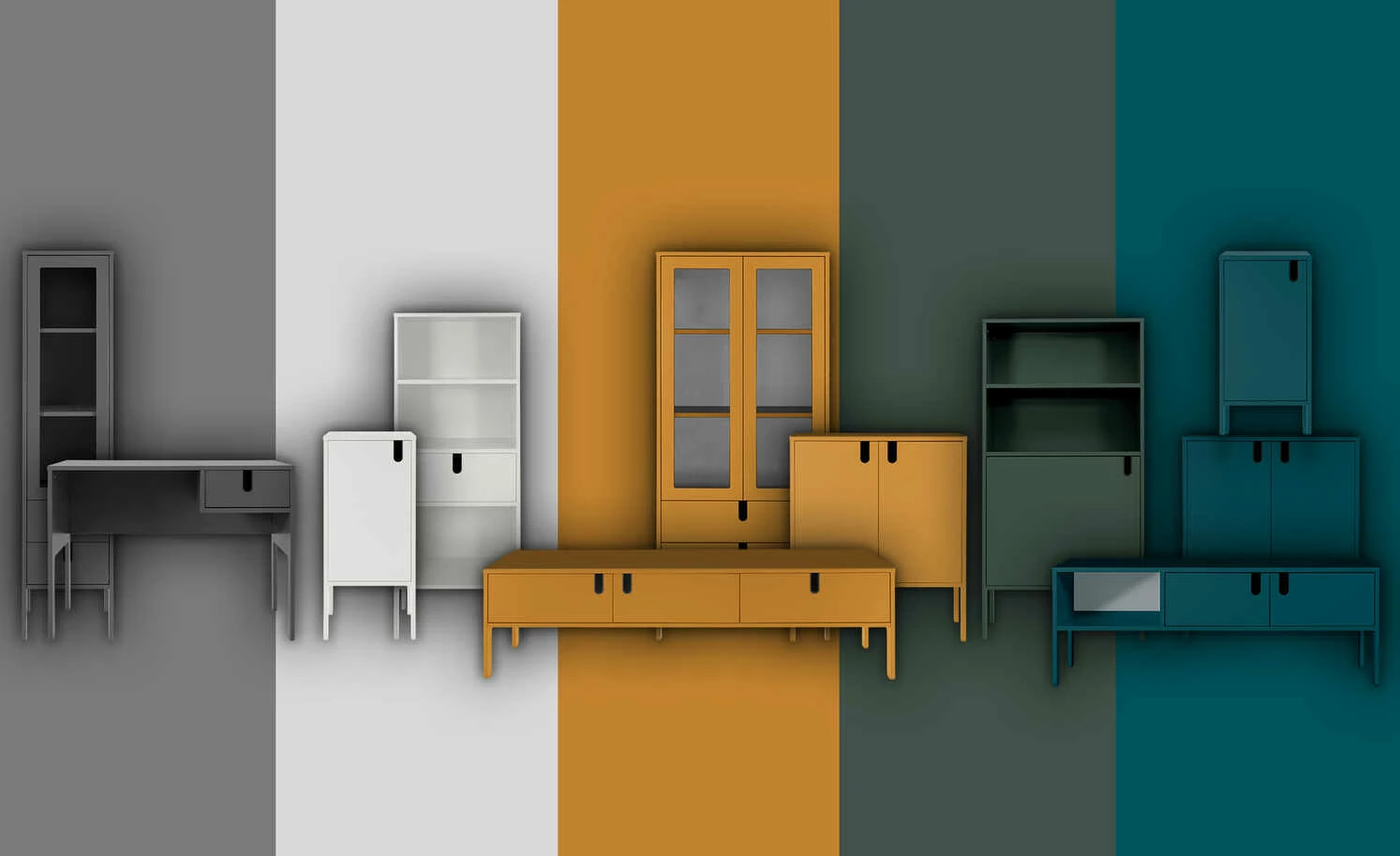 Kommode Uno | Weiß 1 Kommode Uno | Weiß