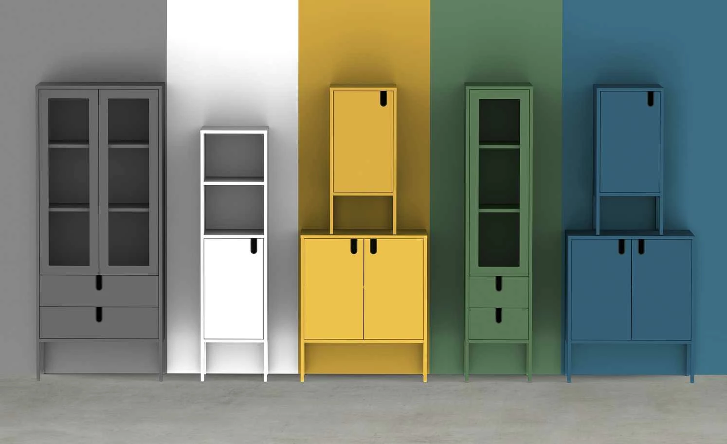 Kommode Uno | Senfgelb 3 Kommode Uno | Senfgelb – Bild 3