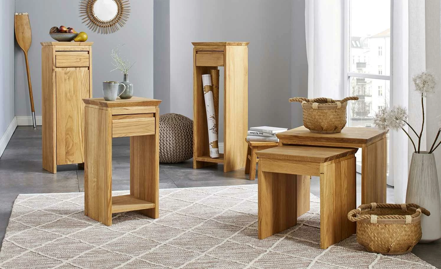 Kommode Tiny | Wildeiche 2 Kommode Tiny | Wildeiche – Bild 2