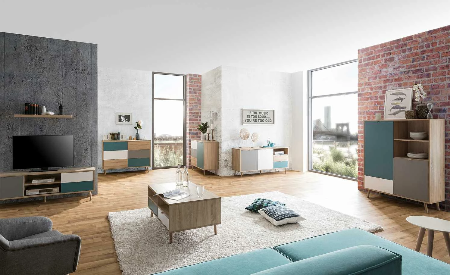 Kommode Cabia | 103|cm 3 Kommode Cabia | 103|cm – Bild 3