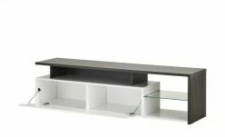 TV-Lowboard Fossoli | Weiß / Eiche Schwarzbraun (Nachbildung) 23 TV-Lowboard Fossoli | Weiß / Eiche Schwarzbraun (Nachbildung) -Kommode & Sideboards Verkäufe 13345672 10 201908152244