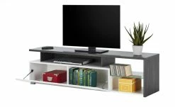 TV-Lowboard Fossoli | Weiß / Eiche Schwarzbraun (Nachbildung) 24 TV-Lowboard Fossoli | Weiß / Eiche Schwarzbraun (Nachbildung) -Kommode & Sideboards Verkäufe 13345672 11 201908152244