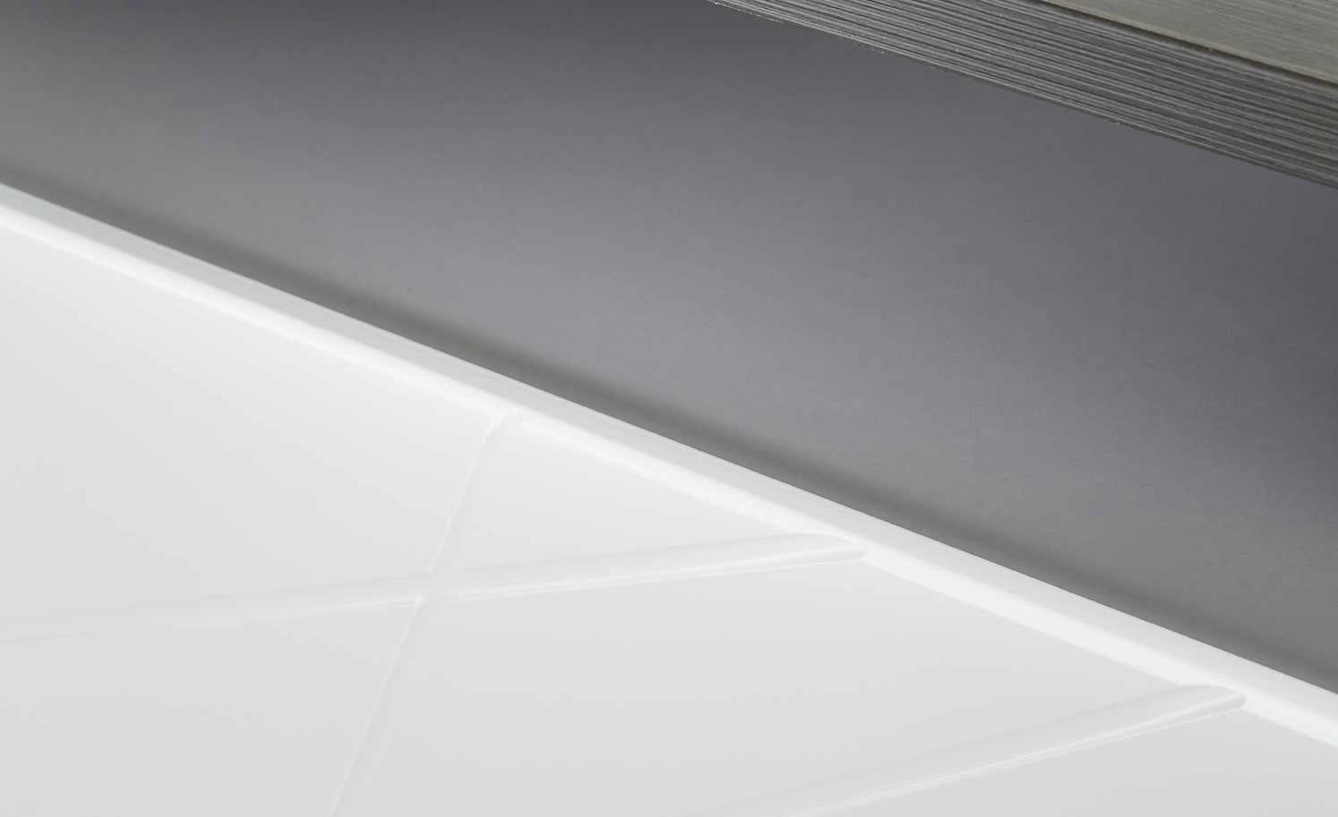 TV-Lowboard Fossoli | Weiß / Eiche Schwarzbraun (Nachbildung) 6 TV-Lowboard Fossoli | Weiß / Eiche Schwarzbraun (Nachbildung) – Bild 6