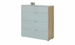 Kommode Vitreo | Eiche Riviera (Nachbildung) / Seidengrau matt