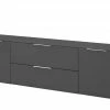 TV-Lowboard Vitreo | Anthrazit 180,4|cm