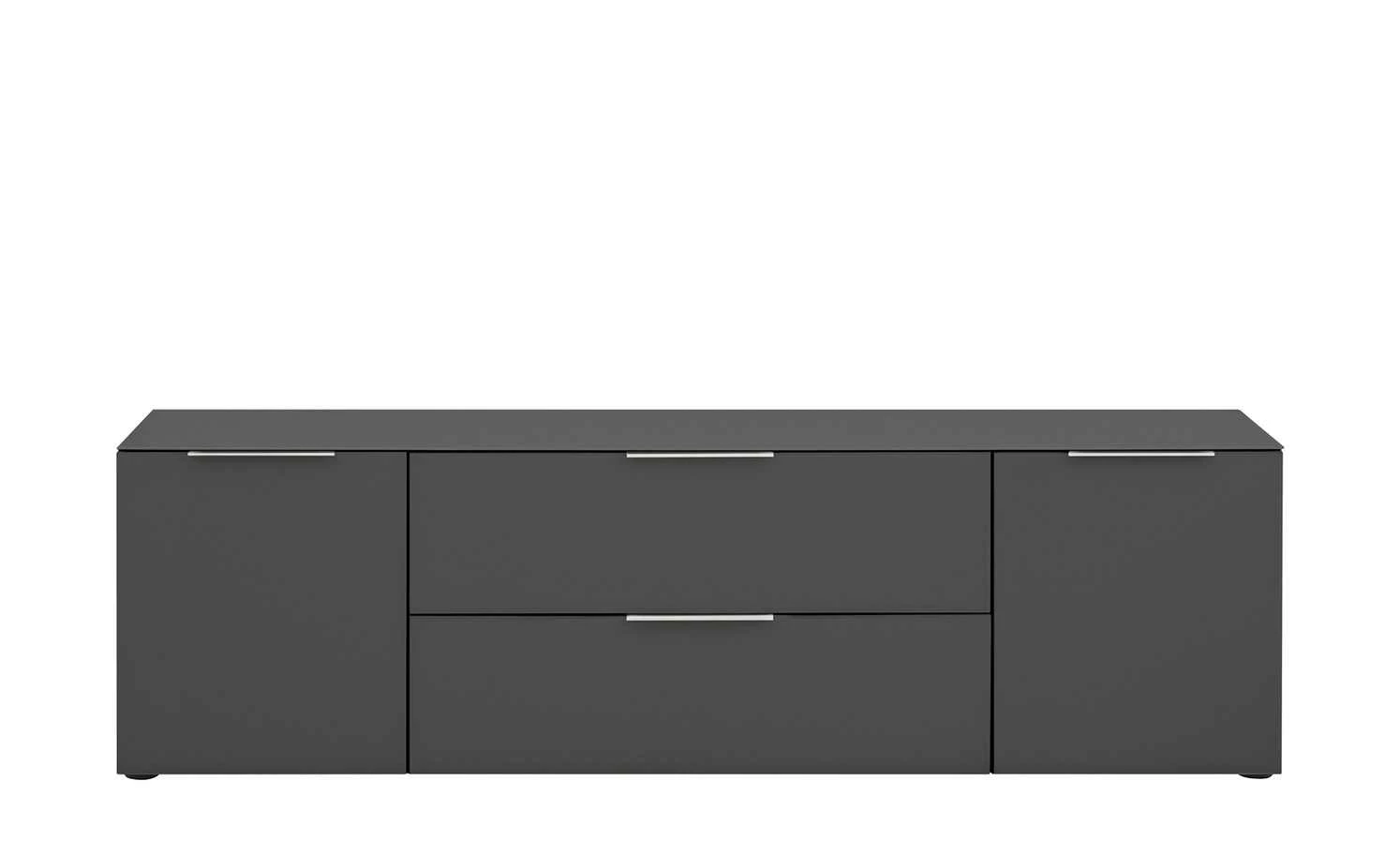 TV-Lowboard Vitreo | Anthrazit 180,4|cm 3 TV-Lowboard Vitreo | Anthrazit 180,4|cm – Bild 3