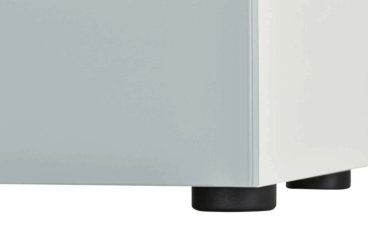 TV-Lowboard Vitreo | Weiß / Seidengrau 180,4|cm 4 TV-Lowboard Vitreo | Weiß / Seidengrau 180,4|cm – Bild 4