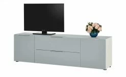 TV-Lowboard Vitreo | Weiß / Seidengrau 180,4|cm 17 TV-Lowboard Vitreo | Weiß / Seidengrau 180,4|cm -Kommode & Sideboards Verkäufe 13345770 7 202103122232