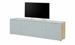 TV-Lowboard Vitreo | Riviera Eiche (Nachbildung) / Seidengrau 180,4|cm -Kommode & Sideboards Verkäufe 13345772 3 201911212246