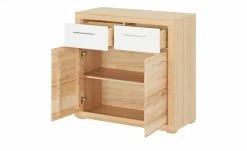 smart Kommode Oslo | Kernbuche (Nachbildung) / Kernbuche / Weiß -Kommode & Sideboards Verkäufe 13345943 2 202006180919