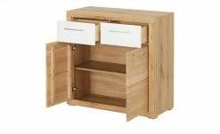 smart Kommode Oslo | Wildeiche (Nachbildung) / Wildeiche / Weiß -Kommode & Sideboards Verkäufe 13345945 11 202101292237