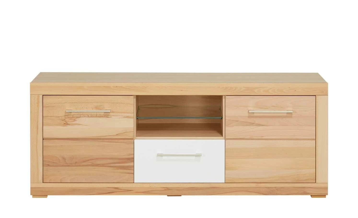 smart Lowboard Oslo | Kernbuche (Nachbildung) / Kernbuche / Weiß 9 smart Lowboard Oslo | Kernbuche (Nachbildung) / Kernbuche / Weiß – Bild 9